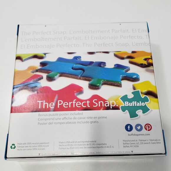 NEW Buffalo 1000 Piece Jigsaw Puzzle (Cardinals in the garden) - Picture 2 of 3